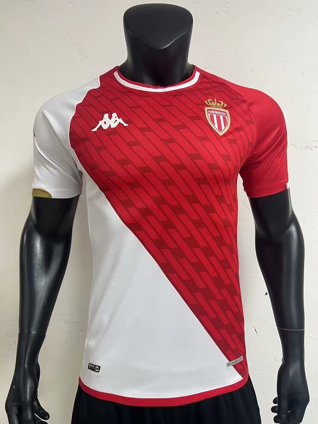 AAA Quality Monaco 23/24 Home Soccer Jersey(Player)
